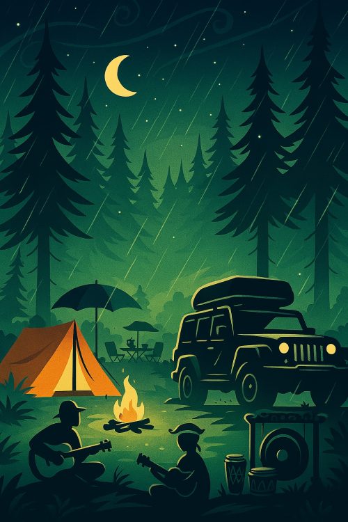 Glamping / Camping Adventure with Jeep